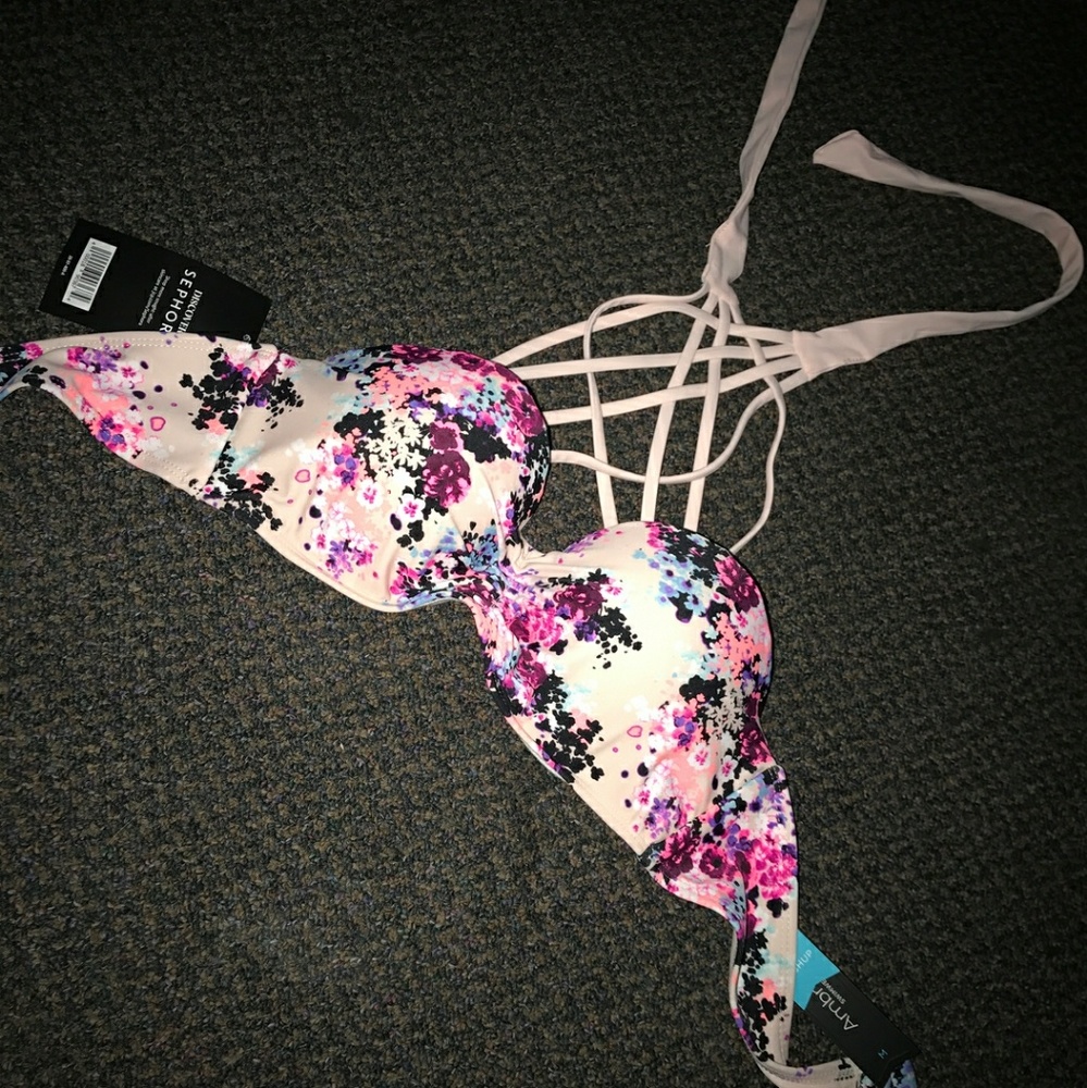 Floral Swim Top